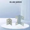 Soporte de Ángulo Galvanizado en Forma de L Soporte de Ángulo Recto de 90 Grados Soporte de Ángulo Multifuncional Conector para Muebles Gabinetes Armarios Soporte de Ángulo Abierto