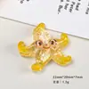 Accesorios de Resina DIY de Dibujos Animados Pequeño Brillo Fino Clips para el Cabello Marinos Funda de Teléfono Hebilla de Zapato Llavero Colgante Decoraciones