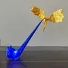 Novo produto transfronteiriço Impressão 3D Dragon Flame Book Nook canto de livro chama de dragão decoração de estante ornamento