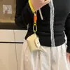 Mini Bolsas Pequeñas Transfronterizas para Mujer 2025 Nuevo Modelo Bolsa para Labial Auriculares Bolsa Tipo Dumpling Estilo Coreano Cartera Personalizada Al por Mayor