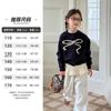 Suéter Infantil Yojia Inverno 2025 Novo Estilo Cardigã Doce para Menininha Jaqueta de Tricô Infantil Roupa de Inverno