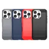 Funda para Teléfono Móvil Apple iPhone 16 Pro Apple 16Pro Funda para Teléfono Móvil Anticaídas de TPU de Fibra de Carbono Cepillado