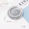 Cadena para Gafas Personalizada de 2 mm, para Colgar en el Cuello, Cuerda Anticaída para Gafas, Antiperdida de Gafas, Joyería Transfronteriza Europea y Americana, Accesorios de Cuerda de Cuero Coloridos