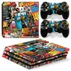Adesivo para Console de Jogo Ps4 Pro Adesivo Sticker Bomb Adesivo Personalizado Filme Fosco Filme para Controle Proteção