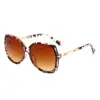 Nuevas gafas de sol de montura grande europeas y americanas moda coreana anti-ultravioleta Gafas de sol de la misma red de celebridades para mujer