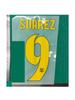 14-15 Barcelona Uniforme Principal Adulto B Goods Número 9 Camisa Suarez Letra Número Transferência Térmica Adesivo de Transferência Térmica
