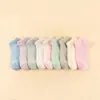 Calcetines Cortos Frescos y Sencillos de Nuevo Estilo para Niñas Verano Finos Calcetines de Malla Rayados Transpirables Absorbentes de Sudor y Desodorantes al por Mayor