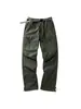 Pantalones funcionales gruesos para exteriores con forro polar, para otoño e invierno, corte holgado, estilo americano, impermeables, para senderismo, pierna recta, casuales, de trabajo.