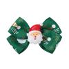 Pasador Navideño Amazon Dibujos Animados Lindo BB Clip Niños Lazo Estampado Accesorios para el Cabello de Fiesta para Bebés 3063