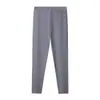 Ropa interior térmica para hombres adolescentes Seda Cachemira Proteína Calentamiento Infrarrojo Lejano Antibacteriano Antiácaros Alta Elasticidad Ajuste Ceñido Leggings