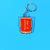 Chaveiro de Bandeirinha de Badminton Engraçada Criativa Pingente para Mochila de Estudante Decorações Pequeno Presente Prêmios