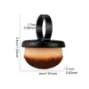 Cepillo para polvo de cutícula pre-tratamiento de arte de uñas estilo anillo tipo hebilla de dedo cepillo de cerdas finas suaves cepillo limpiador de polvo de uñas