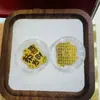 Pegatina de Teléfono de Oro Puro 999 para la Riqueza, Atrae la Fortuna de Todas las Direcciones, Acumulación Diaria de Riqueza, Regalo de 2 mg, Entrega Directa de Fábrica