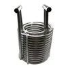 Acero Inoxidable 304 3P5P10P15 HP Enfriador Serpentín de Refrigeración Evaporador Intercambiador de Calor Enfriador Radiador