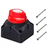 Interruptor de desligamento de bateria para trailer, Marine, caminhão, interruptor isolador de energia à prova d'água, interruptor geral de energia de alta corrente