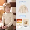 [Nuevo Producto] Camiseta de Manga Larga para Niños, Nueva Camiseta Interior Estilo Otoño para Niños, Ropa de Otoño para Niños Pequeños, Ropa para Bebés