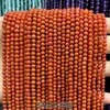 Suministrado directamente por el fabricante: cuentas redondas pequeñas de piedra natural, cuentas de arroz, cristal, turmalina, cuentas redondas de ágata, materiales hechos a mano para DIY, accesorios para pulseras