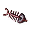 Sândalo Massagem Meridian Comb Greenwood Cabeça de Massagem Meridian Wide Tooth Comb Facial Massagem Pente