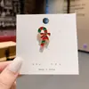 Broche Metálico de Goteo de Aceite para Hombres y Mujeres, Decoración Fija para Bolsas, Accesorios de Insignia de Aleación Estilo Japonés Venta al por Mayor Modelo Nuevo 2024