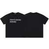 Verano Nuevo Erd Rico Segunda Generación Retrato Graffiti Casual Camiseta de Manga Corta para Hombre y Mujer Wdw Holgada Americana High Street Camiseta