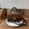Bolso para Mujer 205 Otoño e Invierno Nuevo Diseño de Nicho Bolso Cruzado Bolso de Mano Bolso de Hombro Bolso Cuadrado Pequeño Simple y Versátil