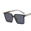 Gafas de Sol de Moda con Montura Grande, Protección Solar, Protección UV, Gafas para Conducir, Estilo Coreano, Gafas de Sol Estilo Calle de Celebridades de Internet