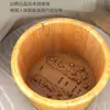 Tina de Baño de Pies de Madera Maciza para el Hogar, Cubo de Madera para Remojar los Pies, Tina de Baño de Pies con Masaje de Salud de Madera Aislada, Tina de Madera de Alta Calidad