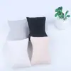 En stock PU franela almohada para reloj pulsera decoración de reloj soporte interior almohada fija exhibición de joyería almohada pequeña venta al por mayor