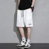 Shorts Masculino de Verão Finos, Modernos, Largos e Casuais, Shorts Esportivos de Basquete de Comprimento Médio para Uso ao Ar Livre