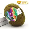 4 Ovillos de Hilo Acrílico para Bebé para Tejer a Mano, Hilo Mediano-Fino para Crochetar Zapatillas, Kit de Materiales de Hilo Acrílico para Crochet de Muñecas