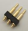 Conector de Dedal de Mola Personalizado 2-5P Contato de Bateria Banhado a Ouro Interruptor de Toque Conector de Dedal de Mola Smt