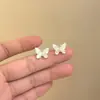 Coleção de Brincos Populares ~ Brincos de Pelúcia Cartoon Metálicos Atmosféricos, de Aparência Sofisticada, Compactos, Estilo Artístico