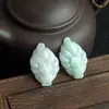 Pingente de Jade A Pingente de Jade Observando o Buda Pixiu Pingente de Jade Natural 39 yuans Modelo Barraca Distribuição de Jade
