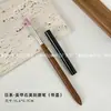 Caneta quartz para nail art com tampa, caneta de lixar com imitação de madeira, bastão de lixa para remoção de cutícula, bastão de manicure, caneta para cutícula de unha