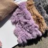 Pelo de Conejo Cepillado 1cm Hecho a Mano DIY Muñeca Tela de Felpa Muñeca de Algodón Libro Tridimensional Tela de Felpa Engrosada Oso de Peluche