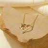 Collar Banyan Tree S925 de plata con 26 letras en inglés Love Rose, cadena de clavícula ligera y lujosa para mujer, regalo para el Día de la Madre
