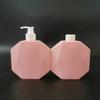 Botella de 500 ml de Desinfectante de Manos Diamante Botella de Plástico HDPE con Bomba de Presión Multiusos Botella para Empaque de Líquidos Fabricante Mayorista