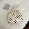 2026 Verão Nova Moda Para Ir ao Trabalho Grande Capacidade Bolinhas Bolsa de Ombro Transversal Tote Bolsa Feminina Atacado