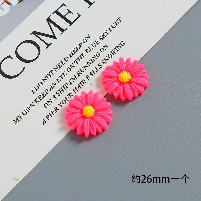 SKU-36-玫红雏菊26mm