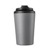 Taza de Café de 12 oz Acero Inoxidable 304 Doble Pared Aislada con Escala, Tapa Antiderrames y Base Antideslizante, Taza para Bebidas Calientes y Frías