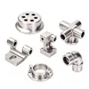Usinagem CNC Ningbo Peças de Aço de Precisão Juntas de Tubulação de Fluidos de Aço Inoxidável Suporte de Montagem de Equipamento Flange