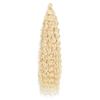 Extensiones de Cabello Rizado Crochet Trenzas 22 pulgadas Rizo Ariel Fibra Sintética Europea y Americana Rizos Latinoamericanos 30 pulgadas Largo