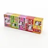Tira larga 5 filas simulación bebida mini pequeño supermercado tienda de conveniencia muñeca mixta casa horquilla diy joyería accesorios