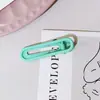 Pinza para el pelo ovalada de 6 cm estilo coreano color caramelo pinza para el pelo esmerilada material para manualidades diy accesorio para el pelo tocado
