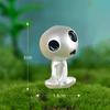 Adornos clásicos de micropaisaje: princesa fantasma, elfo luminoso, árbol, animación alienígena luminosa, adornos creativos pequeños.