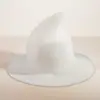 Sombrero de Bruja Hilo de Algodón Transfronterizo Europeo y Americano Sombrero de Bruja para Fiesta para Mujeres, Hombres y Niños Sombrero de Halloween Tejido Sombrero de Mago Puntiagudo