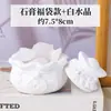 Caja de aromaterapia de yeso de cristal natural, piedra difusora sin llama, yeso para colorear DIY, adorno de piedra de cristal pintado