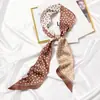 Lenço de Seda, Lenço Pequeno Estreito e Longo, Fita Versátil para Trançar Cabelo, para Amarrar Bolsa, Cinto Longo para Amarrar Cabelo, Fita, Faixa de Cabeça de Verão