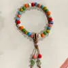 Pulseira de Cerâmica Jingdezhen com Borla Torcida à Mão Estilo Chinês Presente Joia Estilo Étnico Pulseira Lembranças de Viagem Atacado