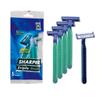 MAX fabricantes rasuradora desechable de acero inoxidable de tres capas de cabeza fija venta al por mayor rasuradora 5 colores embalaje en bolsa